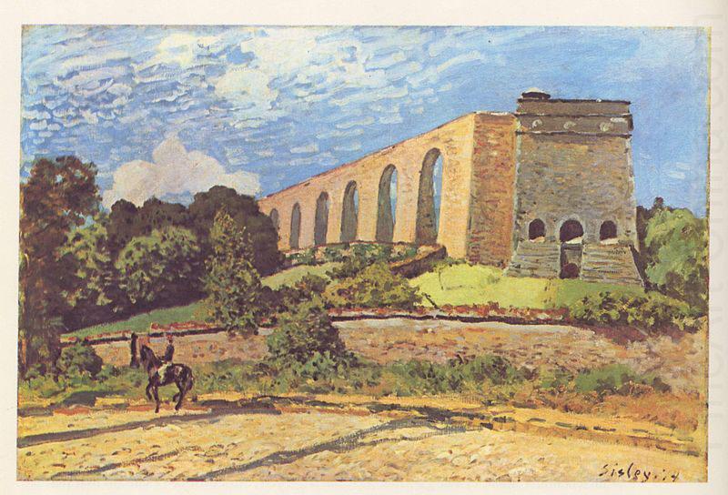 Alfred Sisley L'Aqueduc de Marly china oil painting image
